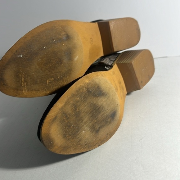 Boutique by Corkys‎ Port Black Snake Print Ankle Boots Booties Women Size 8 - Picture 8 of 11